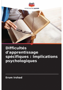 Difficultés d'apprentissage spécifiques