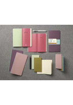 Notes Moleskine Chapters Slim Journal Medium w linie purpurowy