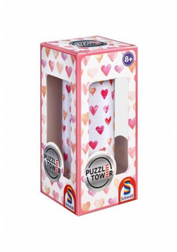 Puzzle Magnetyczna wieża 3D Serca