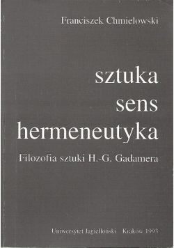 Sztuka sens hermeneutyka