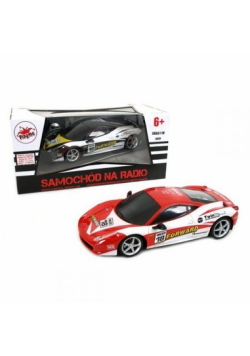 Samochód Ferrari zdalnie sterowany z ładowarką 1:18