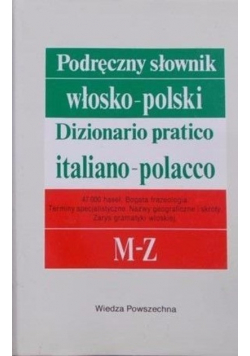 Podręczny słownik polsko włoski Tom II