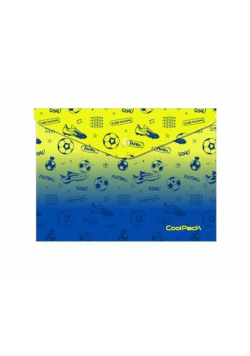 Koperta A4 na zatrzask Coolpack football