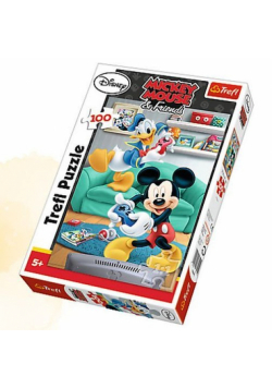 Puzzle 100 Myszka Miki i Przyjaciele Miki i Donald