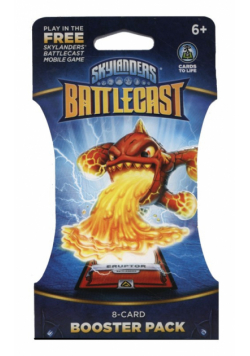 Skylanders Battlecast Booster Pack Eruptor 8 kart