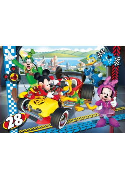 Puzzle Supercolor Mickey Roadster Race 104