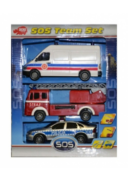 Zestaw SOS 3 pojazdy