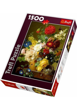 Puzzle Martwa natura z kwiatami 1500
