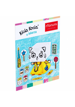 Kolorowanka 3D Kicia Kocia u lekarza
