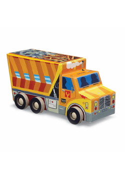 Puzzle Auto-wywrotka 48