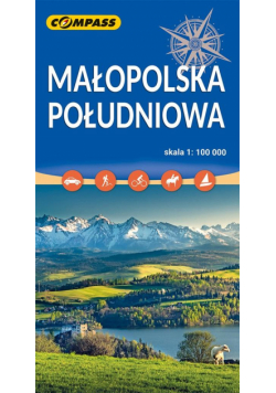 Mapa - Małopolska Południowa 1:100 000