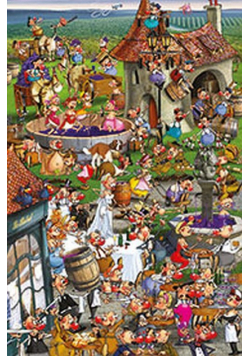 Puzzle Piatnik Ruyer Historia Wina 1000