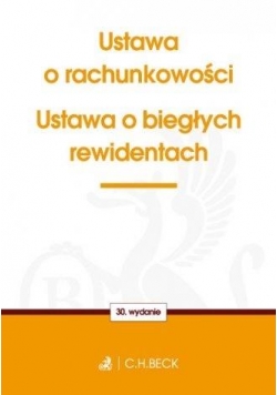 Ustawa o rachunkowości. Ustawa o biegłych..w.30