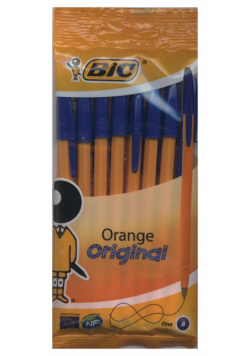 Długopis Orange Original niebieski 8 sztuk