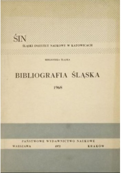 Bibliografia Śląska 1968