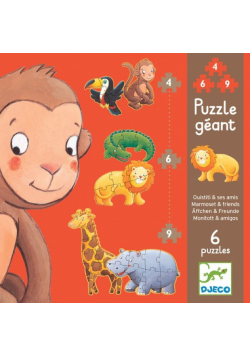 Puzzle Marmoset i przyjaciele