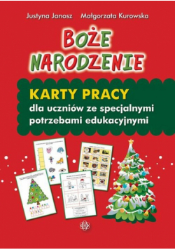 Boże Narodzenie Karty pracy dla uczniów ze specjalnymi potrzebami edukacyjnymi