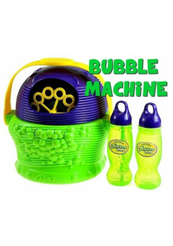Maszyna do robienia baniek mydlanych + płyn bubble