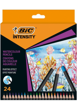 Kredki ołówkowe Intensity Premium 24szt BIC
