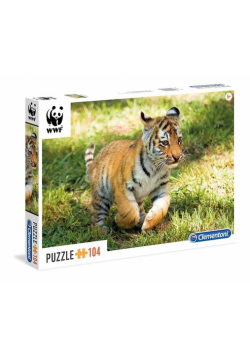 Puzzle WWF Tiger puppy 104