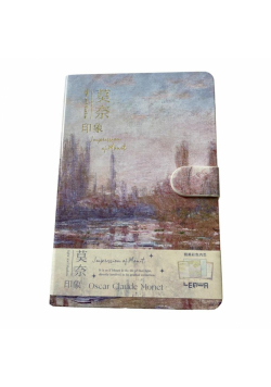 Notes z zapięciem B6/128K Monet impresja