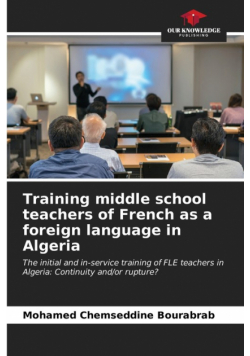 Training middle school teachers of French as a foreign language in Algeria