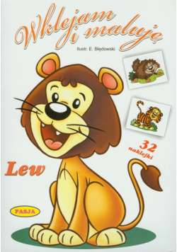 Wklejam i maluję Lew