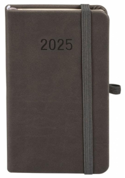 Kalendarz 2025 A6 Memofix TDW grafitowy