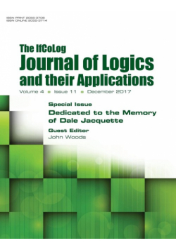 Ifcolog Journal of Logics and their Applications Volume 4, number 11. Dedicated to the Memory of Dale Jacquette