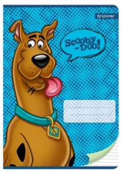 Zeszyt A5 Scooby Doo w linie 32 kartki niebieski