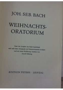 Weihnachts-oratorium