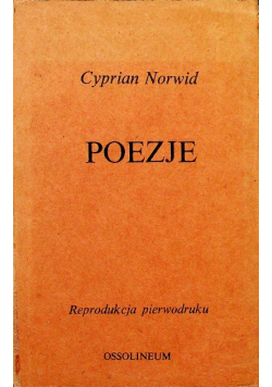 Norwid Poezje
