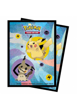 Pokemon Ultra Pro: Sleeves Pikachu and Mimikyu Deck Protectors / Sleeves (65 szt.)