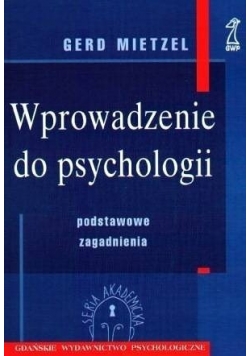 Wprowadzenie do psychologii