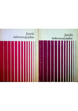 Języki indoeuropejskie Tom I i II
