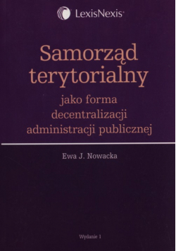 Samorząd terytorialny jako forma decentralizacji administracji publicznej