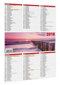 Kalendarz 2019 listkowy MIX AVANTI