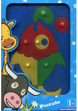 Wader Puzzle edukacyjne ryba 1