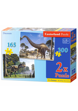 Puzzle Dinozaury 165 i 300 2w1