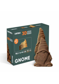 Puzzle 3D kartonowe - Gnom