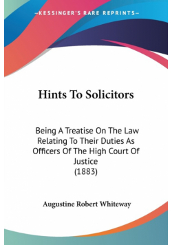 Hints To Solicitors