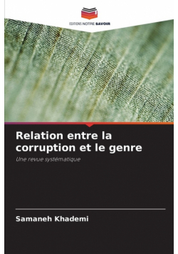 Relation entre la corruption et le genre
