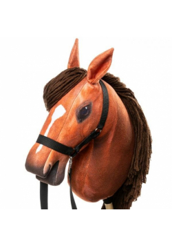 Hobby Horse Skippi. Koń na kiju bursztyn