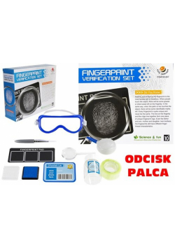 Zestaw naukowy dla małego detektywa Odcisk palca