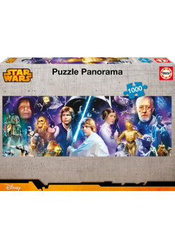 Puzzle 1000 Gwiezdne Wojny Panorama