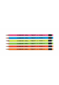 Ołówek Lyra Neon HB Display 96 sztuk mix