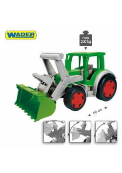 Gigant Traktor Farmer Spychacz bez kartonu