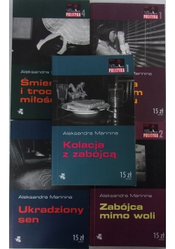 Aleksandra Marinina zestaw 5 książek