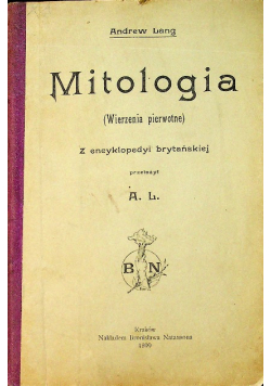 Mitologia 1899 r.