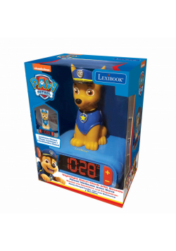 Budzik cyfrowy z lampką nocną Psi Patrol i efektami dźwiękowymi RL800PA